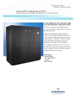 Предварительный просмотр 1 страницы Emerson Liebert XDCTM Refrigerant Chiller XDCTM Brochure