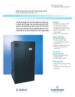 Preview for 1 page of Emerson Liebert XDP-W Specifications