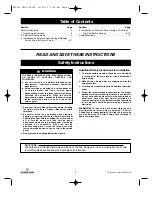 Preview for 2 page of Emerson LK150LED Owner'S Manual