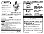 Предварительный просмотр 1 страницы Emerson LK53 Owner'S Manual