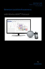 Emerson Location Awareness Quick Start Manual предпросмотр