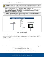 Предварительный просмотр 3 страницы Emerson Lumity Wireless Touchscreen RTU Thermostat Quick Start Manual