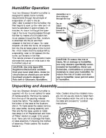 Предварительный просмотр 4 страницы Emerson MA1200-1 Owner'S Manual