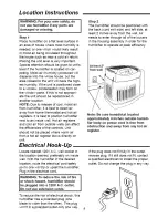 Предварительный просмотр 5 страницы Emerson MA1200-1 Owner'S Manual