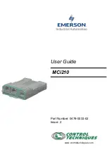 Preview for 1 page of Emerson MCi210 User Manual