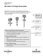 Emerson Micro Motion 7827 Product Data preview