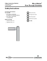 Emerson Micro Motion 782791**B Series Safety Instructions Booklet предпросмотр