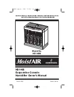 Emerson MoistAIR HD1405 Owner'S Manual preview