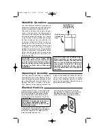 Preview for 4 page of Emerson MoistAIR HD1405 Owner'S Manual