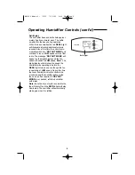 Preview for 9 page of Emerson MoistAir MA 1200 Owner'S Manual