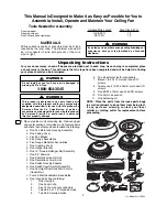 Preview for 3 page of Emerson MONACO CF830GES Owner'S Manual