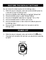 Предварительный просмотр 22 страницы Emerson MP200 Owner'S Manual