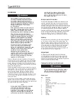 Preview for 2 page of Emerson MR105 Installation Manual