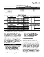 Preview for 3 page of Emerson MR105 Instruction Manual