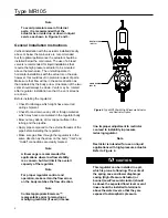 Preview for 6 page of Emerson MR105 Instruction Manual