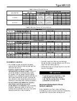 Preview for 7 page of Emerson MR105 Instruction Manual