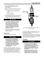 Preview for 9 page of Emerson MR105 Instruction Manual