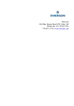 Preview for 2 page of Emerson MRLDS-450 Installation And Operation Manual