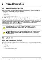 Предварительный просмотр 8 страницы Emerson MRLDS-450 Installation And Operation Manual