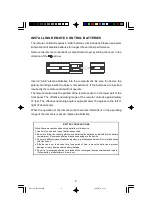 Preview for 10 page of Emerson MS3103 Owner'S Manual