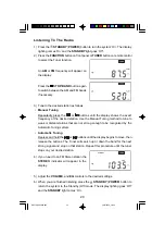 Preview for 21 page of Emerson MS3108 Owner'S Manual