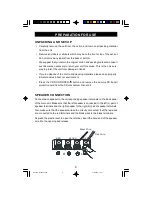 Предварительный просмотр 5 страницы Emerson MS7609 Owner'S Manual