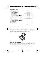 Предварительный просмотр 9 страницы Emerson MS7609 Owner'S Manual