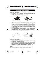 Предварительный просмотр 21 страницы Emerson MS7609 Owner'S Manual