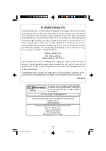 Предварительный просмотр 26 страницы Emerson MS7622 Owner'S Manual