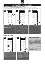 Предварительный просмотр 13 страницы Emerson MW1107B Owner'S Manual