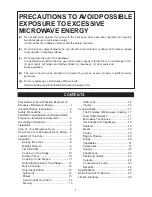 Preview for 2 page of Emerson MW1119W Owner'S Manual