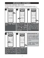 Preview for 13 page of Emerson MW1119W Owner'S Manual