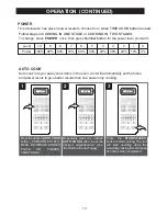 Preview for 14 page of Emerson MW1119W Owner'S Manual