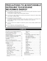 Предварительный просмотр 2 страницы Emerson MW1161SB Owner'S Manual