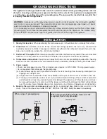 Предварительный просмотр 6 страницы Emerson MW1161SB Owner'S Manual