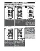 Предварительный просмотр 13 страницы Emerson MW1161SB Owner'S Manual