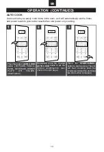 Предварительный просмотр 14 страницы Emerson MW1612B Owner'S Manual