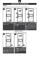 Предварительный просмотр 16 страницы Emerson MW1612B Owner'S Manual