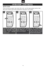 Предварительный просмотр 14 страницы Emerson MW7300W Owner'S Manual