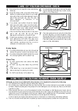 Preview for 7 page of Emerson MW7305BC Owner'S Manual