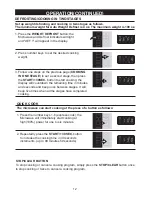 Предварительный просмотр 13 страницы Emerson MW8115SS Owner'S Manual