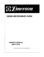 Emerson MW8119SB Owner'S Manual preview