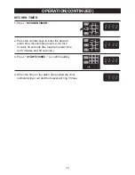 Предварительный просмотр 19 страницы Emerson MW8119SBM Owner'S Manual