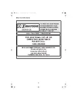 Предварительный просмотр 18 страницы Emerson MW8627W Owner'S Manual And Cooking Manual