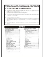 Предварительный просмотр 2 страницы Emerson MW8774SL Owner'S Manual