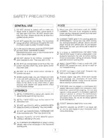 Preview for 4 page of Emerson MW8778D Owner'S Manual