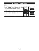 Предварительный просмотр 19 страницы Emerson MW8784SB Owner'S Manual