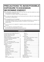 Preview for 2 page of Emerson MW8785SS Owner'S Manual