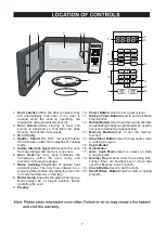 Preview for 8 page of Emerson MW8785SS Owner'S Manual