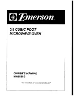 Emerson MW8888B Owner'S Manual preview